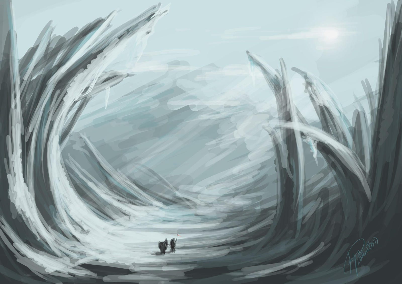 Ice route by Toshiky on DeviantArt