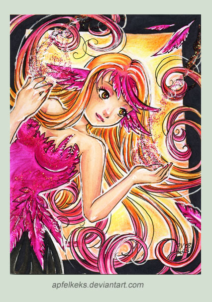 Featherglitter - ACEO Nr.033