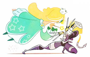 Princess Brawl 2 - Rosalina and Sheik