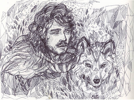 Jon and Ghost