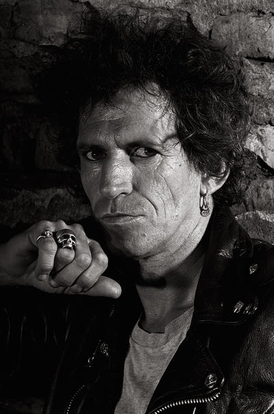 Keith Richards by gottfriedhelnwein