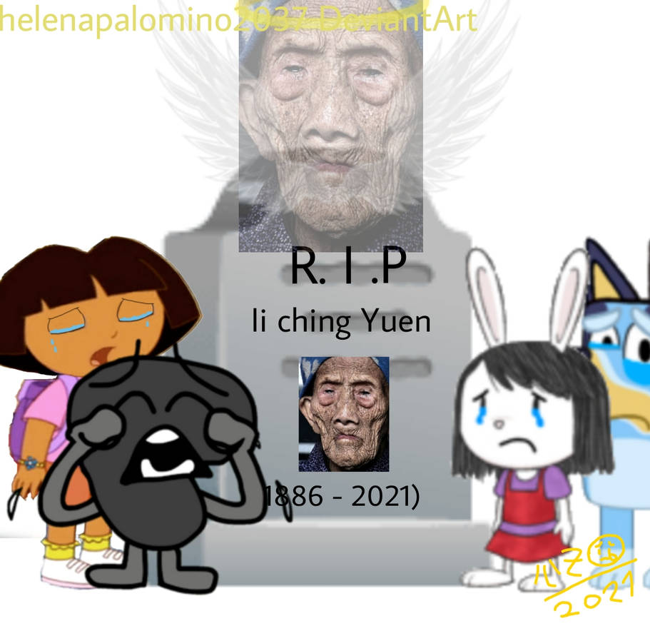 Shell Li Ching Yu Rip Li ching Yuen (1886 - 2021) by helenapalomino2 on DeviantArt