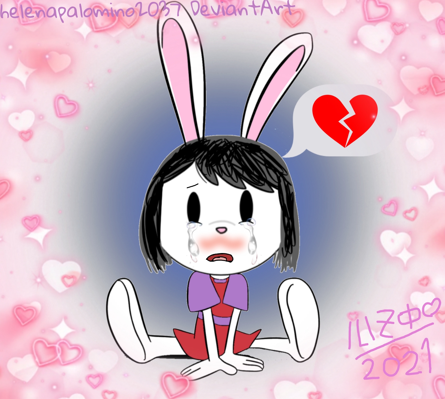 My broken heart Elinor crying by helenapalomino2 on DeviantArt