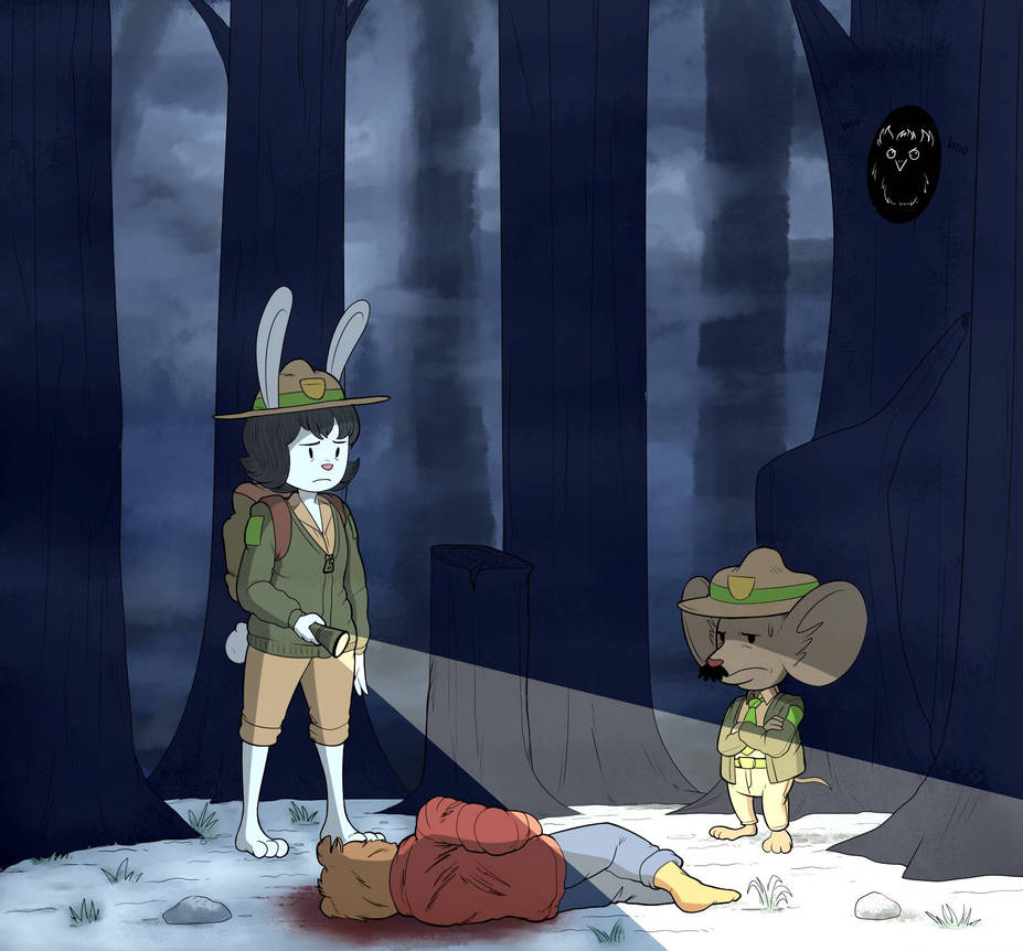 Ranger rabbit night blood dead by helenapalomino2 on DeviantArt