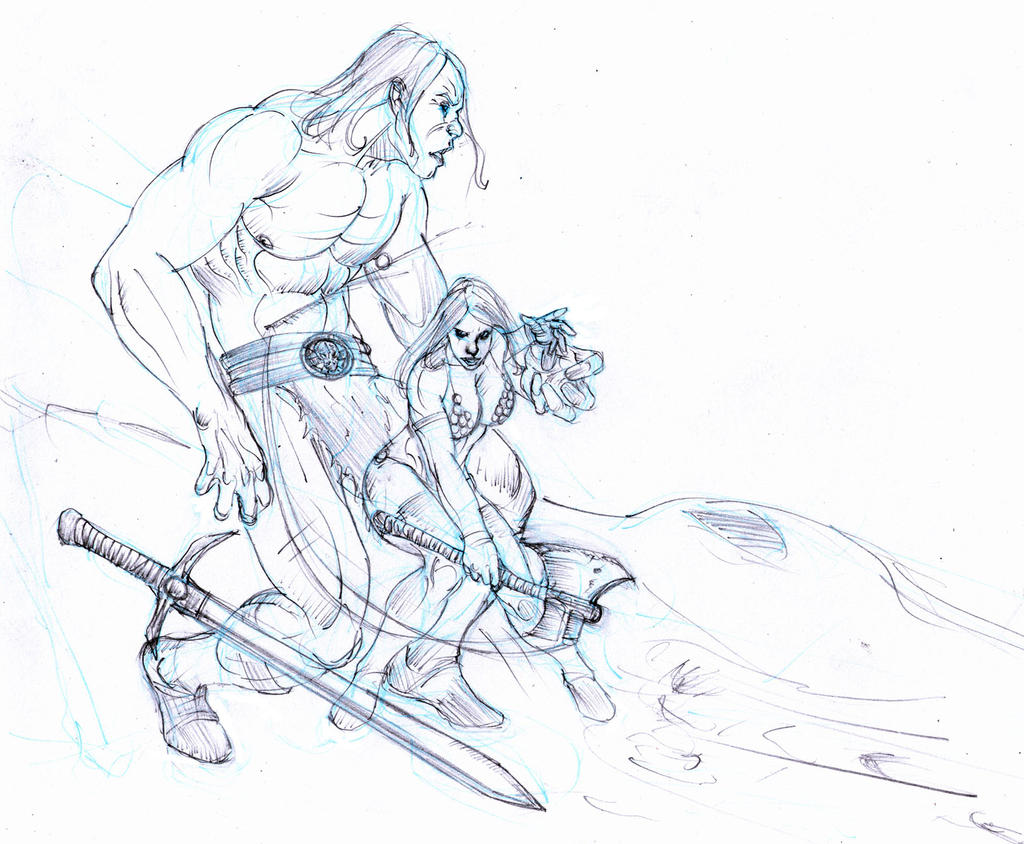 red sonja vs frost giant :D