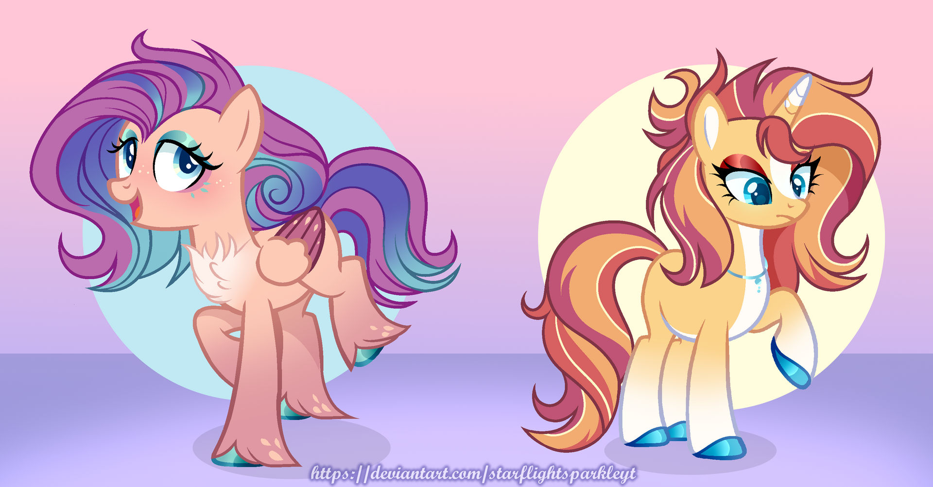 Mlp Split Custom MLP Custom Set 1 by AfterGlory on DeviantArt