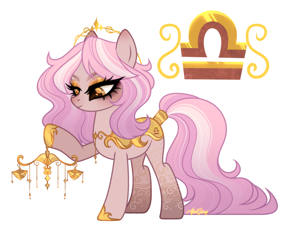 Mlp Updated Sign MLP Zodiac Sign Adoptables #2 Libra by AfterGlory on DeviantArt