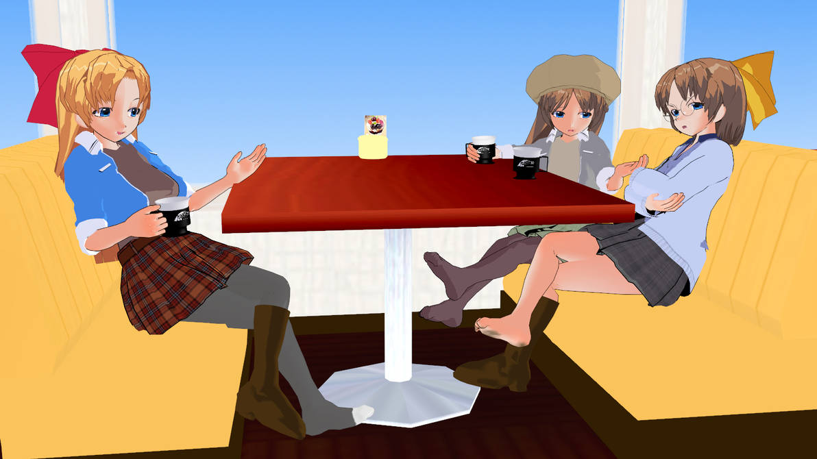 Dgl Friend Some Support from her friends. by MamoruFumio on DeviantArt