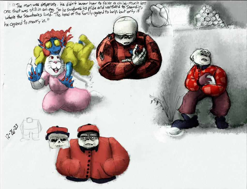 Undertale Brittle: Senze update + colored sketches by Grotto-kay on ...