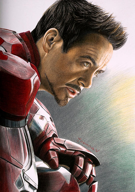 Tony Stark by Joanna-Vu on DeviantArt