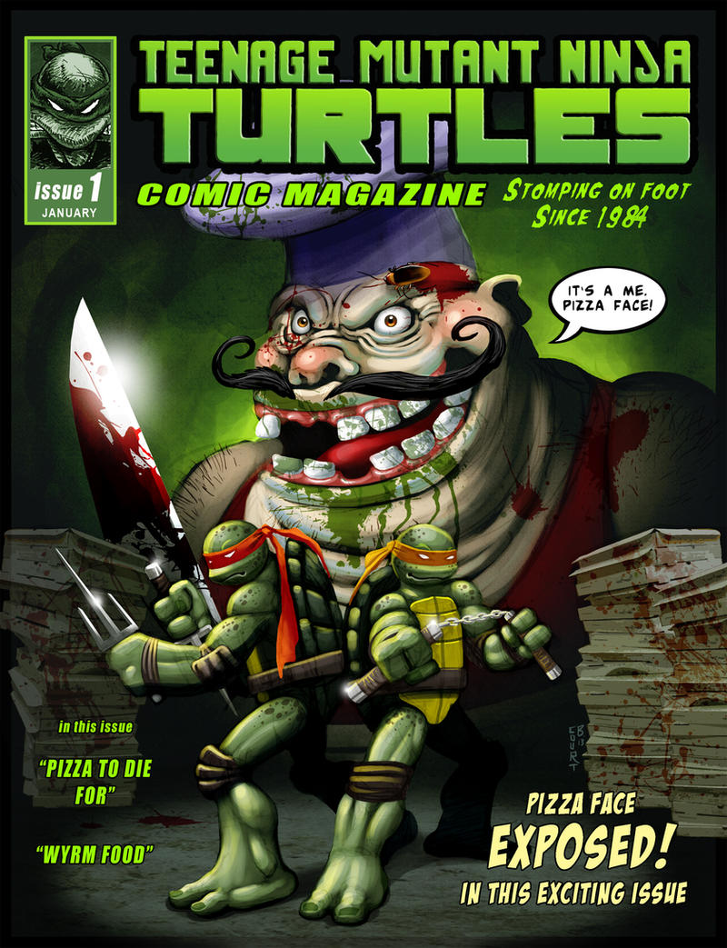 Journal Tmnt TMNT magazine cover by Ninja-Turtles on DeviantArt
