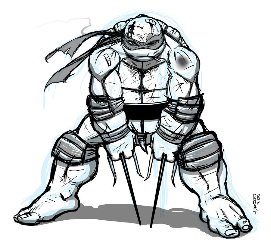 Raph sketch by Ninja-Turtles on DeviantArt