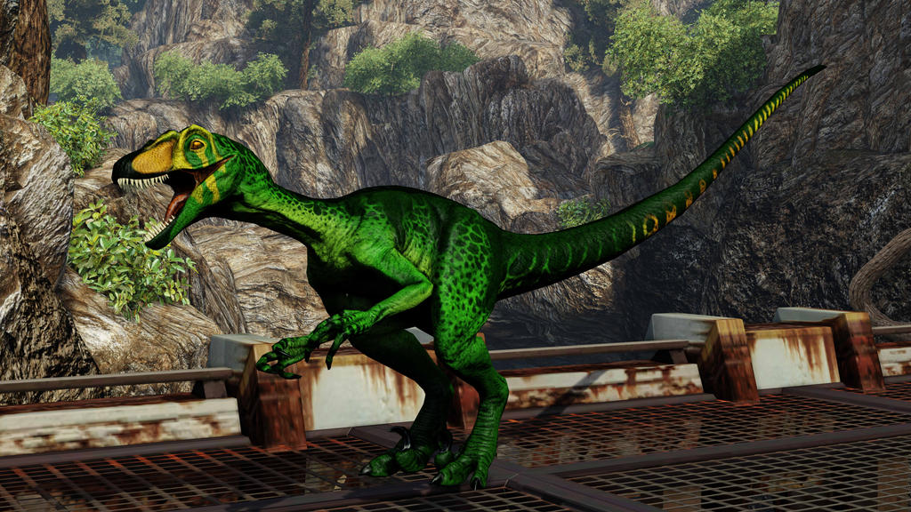 Novaraptor Render Clover Novaraptor by darkfirewyvern13 on DeviantArt
