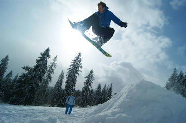 Snowboarding Big-Air