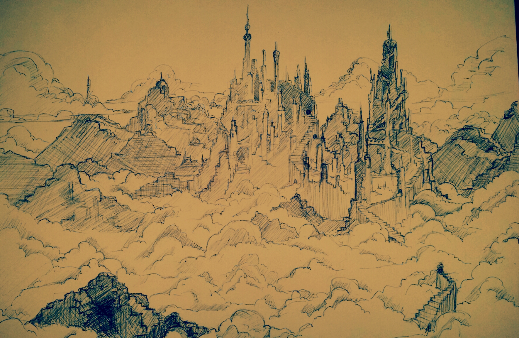 Mountains Towers