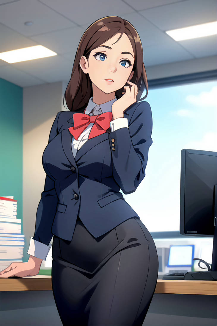 Office Woman by TheAIGen on DeviantArt