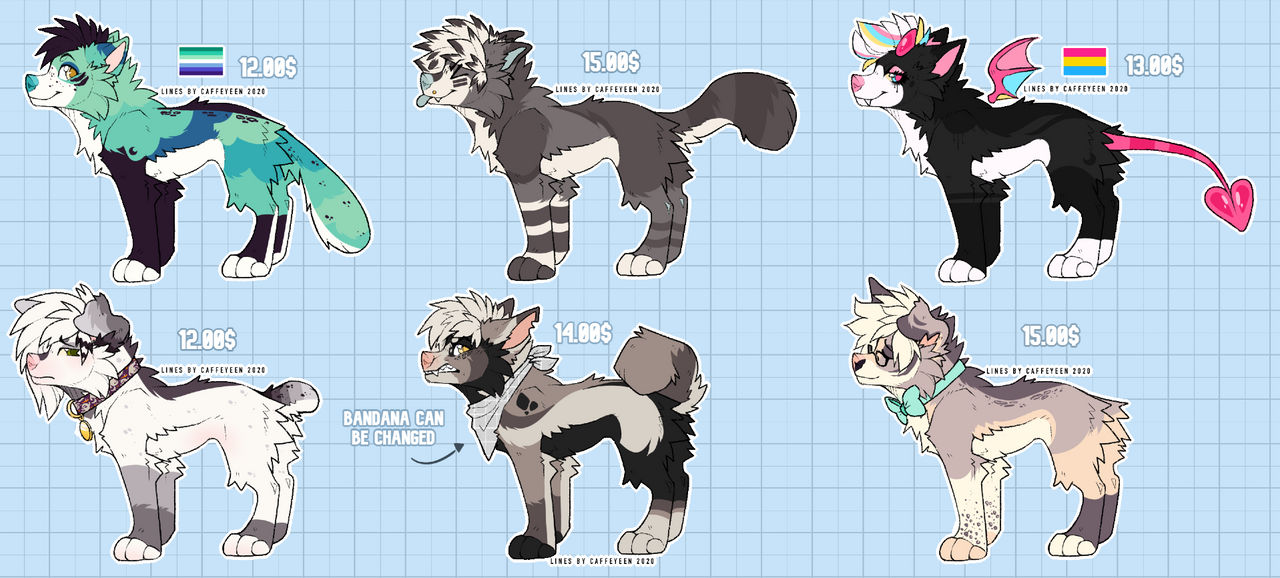feral adoptable batch - CLOSED