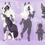 Marble fox adopt - CLOSED