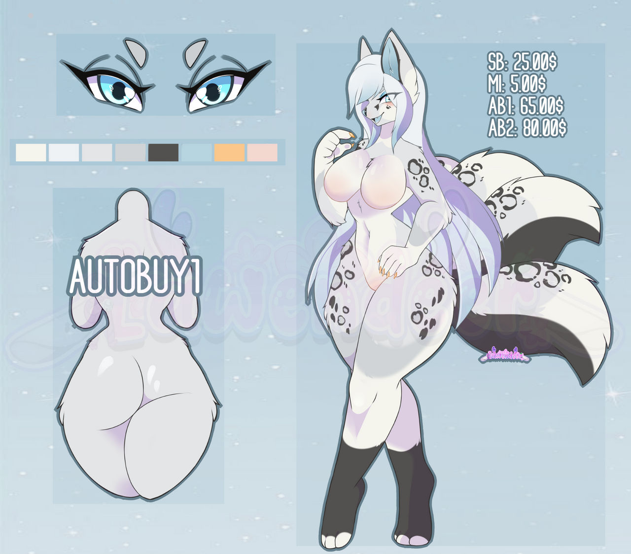 Kitsune auction - CLOSED