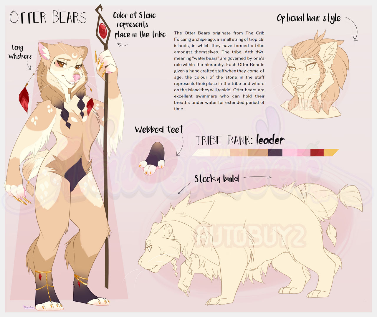 Otter bear auction - CLOSED