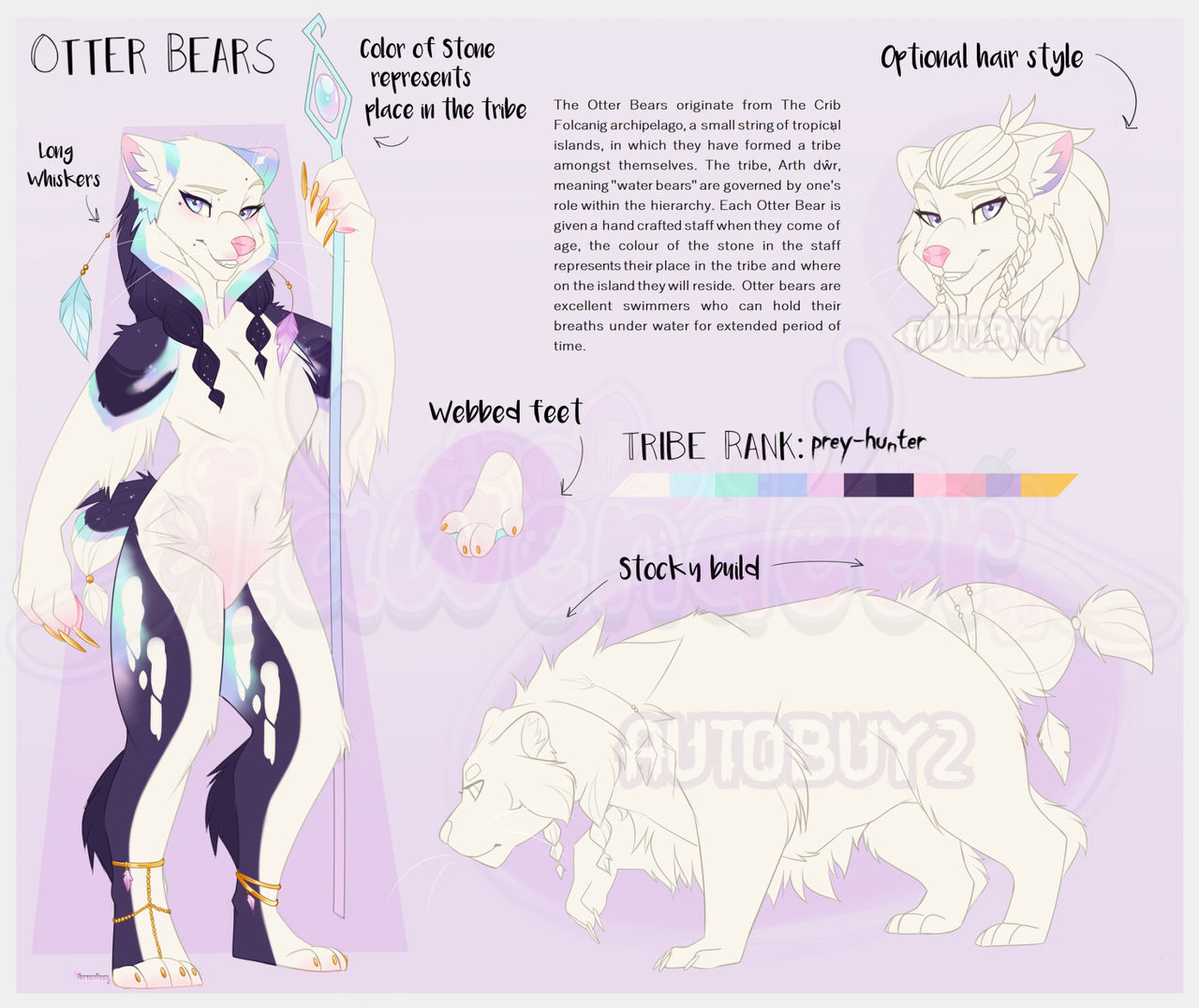 Otter bear auction - Closed