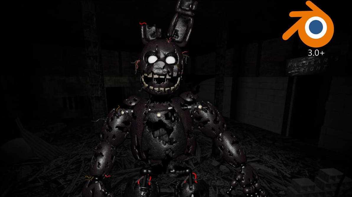 Dark Springtrap Blender Port by Horrorfan50 on DeviantArt