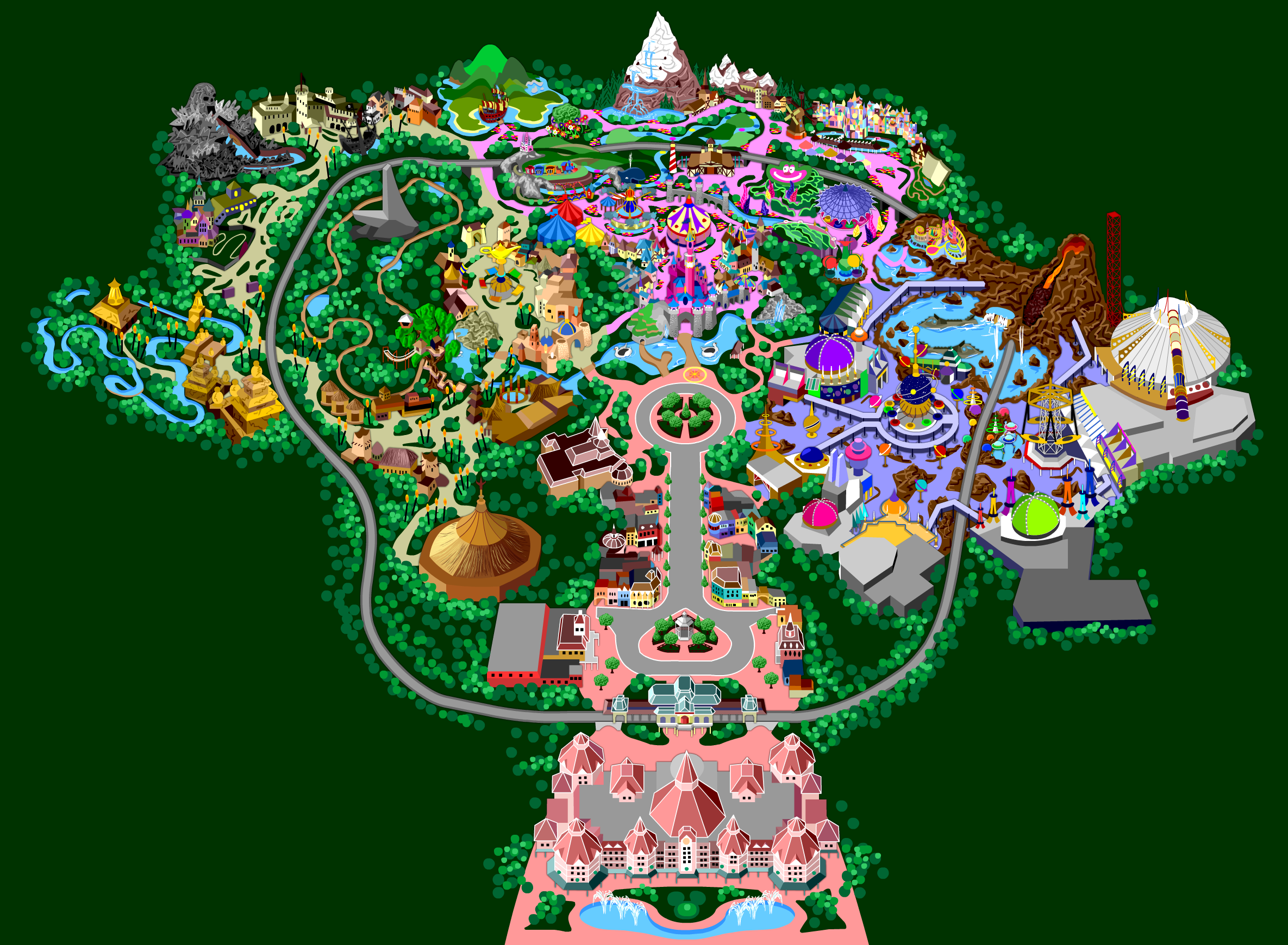 Rowserlot's Islands of Adventure map (updated) by RowserlotStudios1993 on  DeviantArt