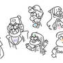 Gravity Falls Characters as Gems