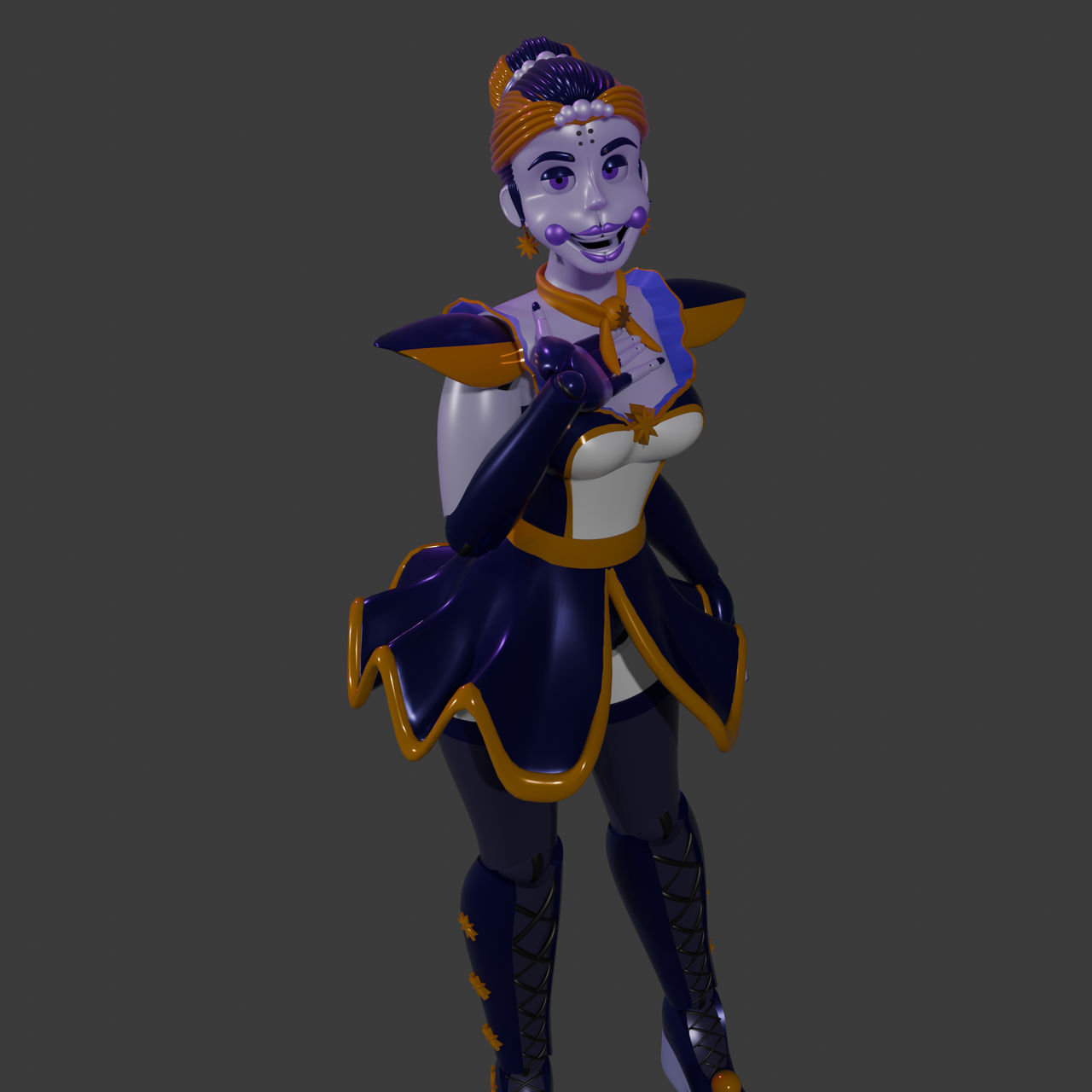Glamrock Ballora Rlease by joseggj on DeviantArt