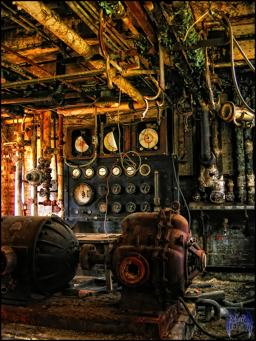 Filtration room urbex by XpiecemealX
