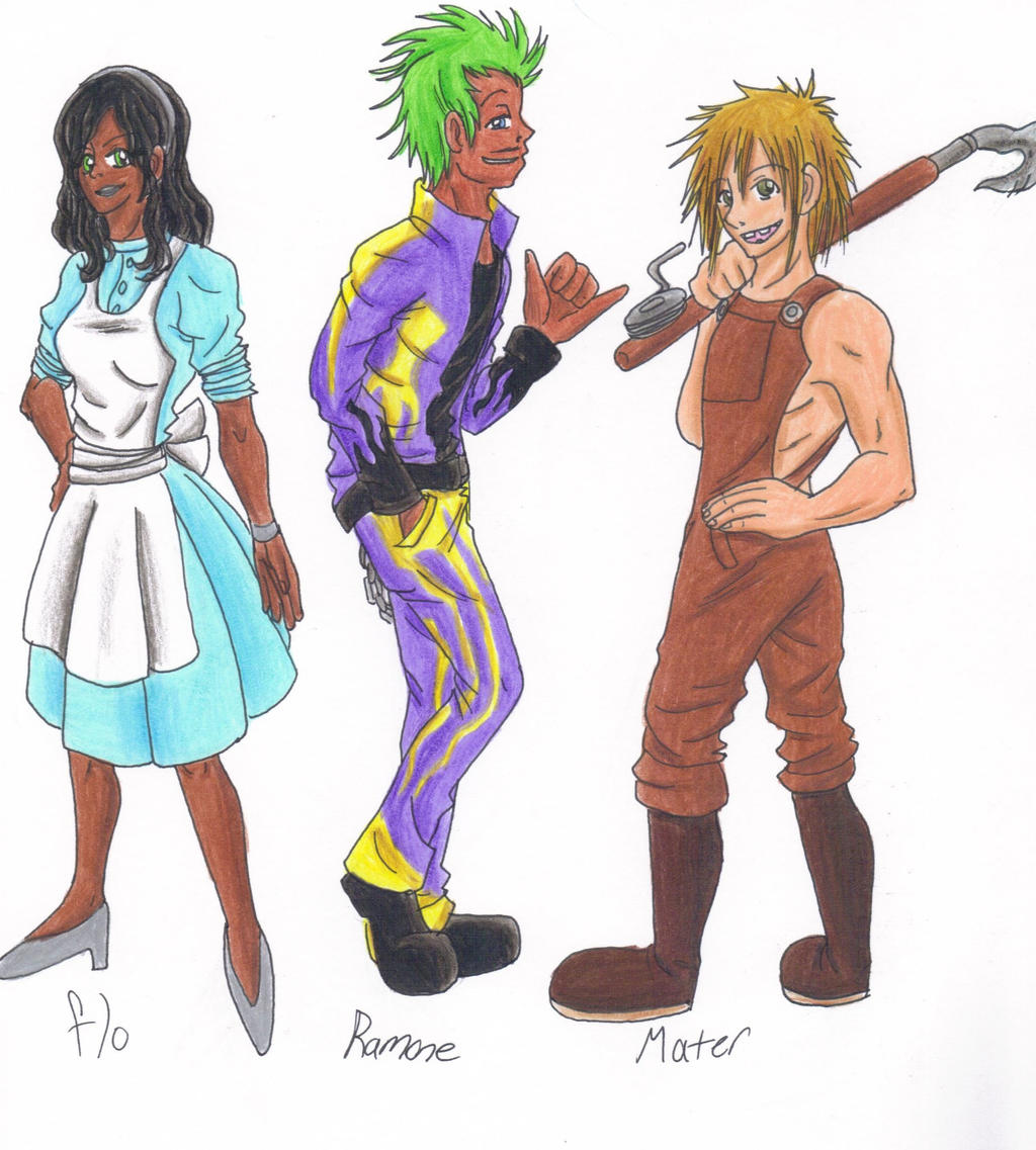 Cars Humanized 1 by Ear-Tweak on DeviantArt