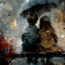 In the rain