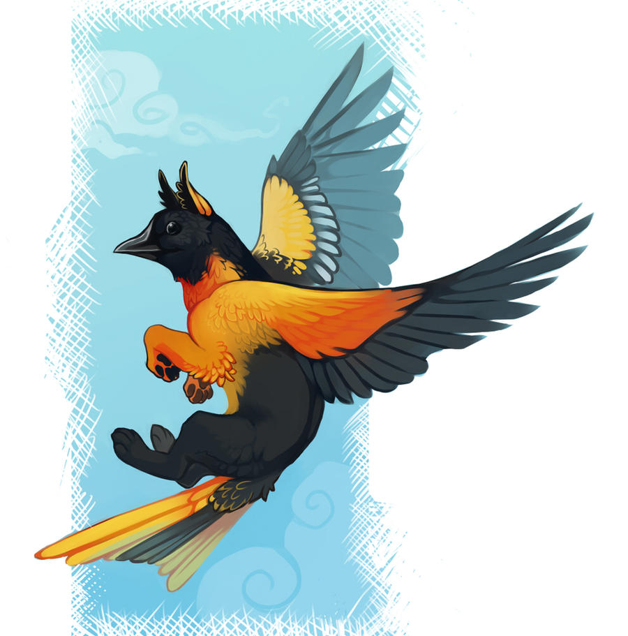 Baltimore Oriole Gryphon