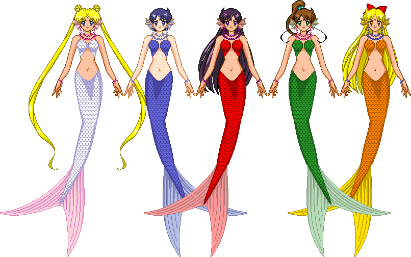 Mermaid scouts 'inners'