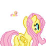 Fluttershy back sprite