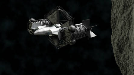 210524-00 Shuttle with Habitat and Tanks