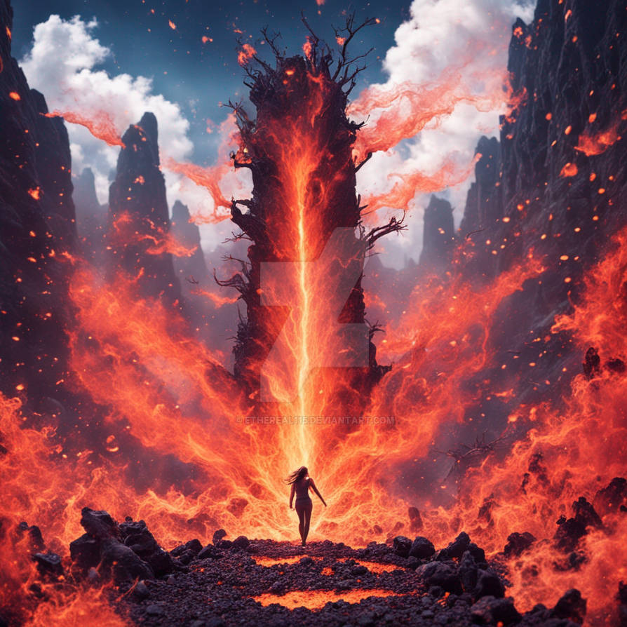 Lavafall and Ash by Ethereal115 on DeviantArt