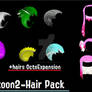 MMD - Splatoon 2 hairs pack +DL