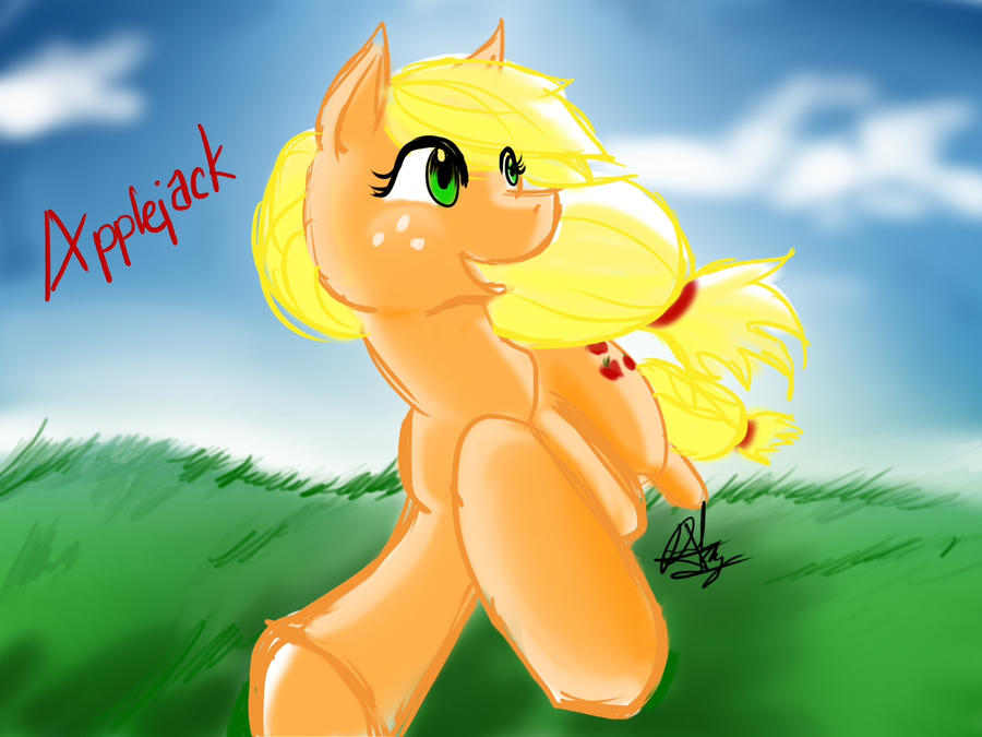 Applejack by Amiki-Zorsez