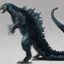 Carlos Huante's Godzilla redesigned