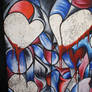 Bleeding heart painting