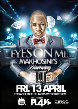Mr Makhosini - Eyes On Me Poster/Flyer