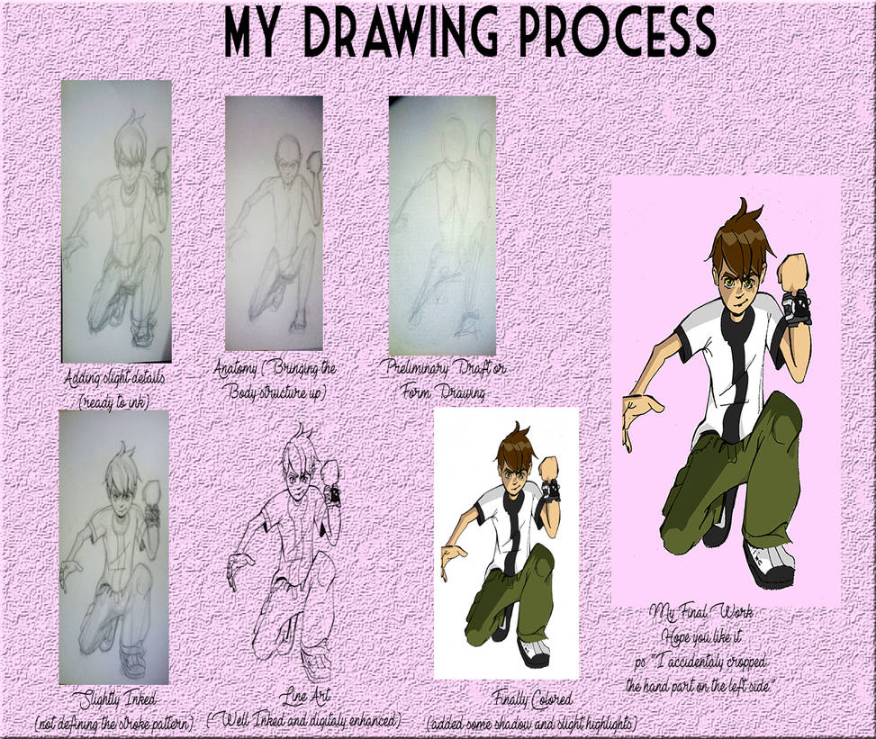 Drawing Process Character Drawing Process by MalamuteArt on DeviantArt