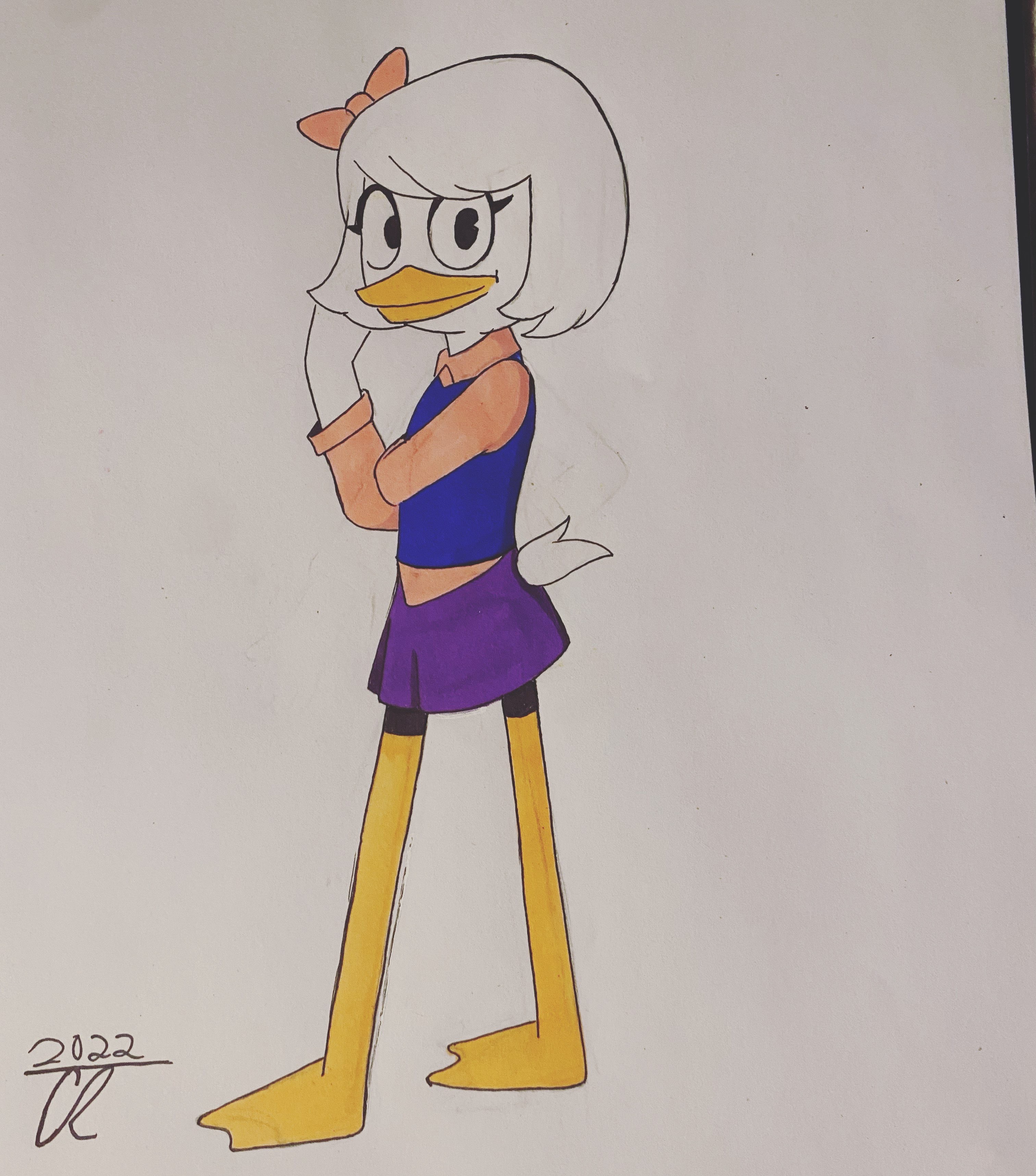 Webby vanderquack by Codyryanart on DeviantArt
