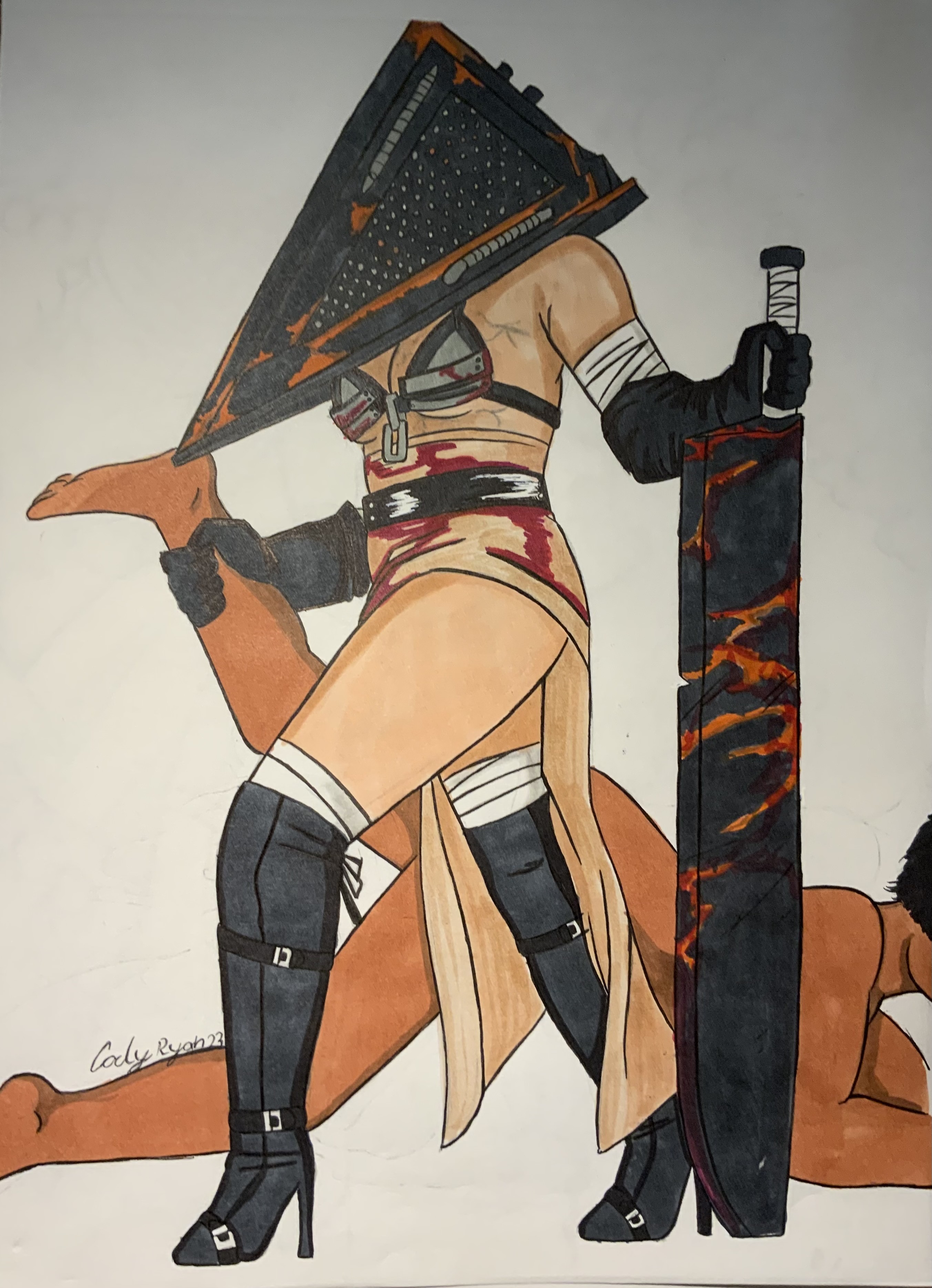 Pyramid Head: Sword Patterns by TattooPyramidCosplay on DeviantArt