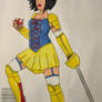 Warrior princess Snow White