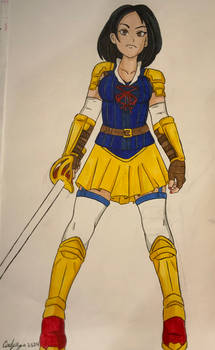 Warrior Snow White anime version