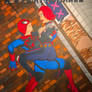 Spider-Man and black widow marvel rivals parody