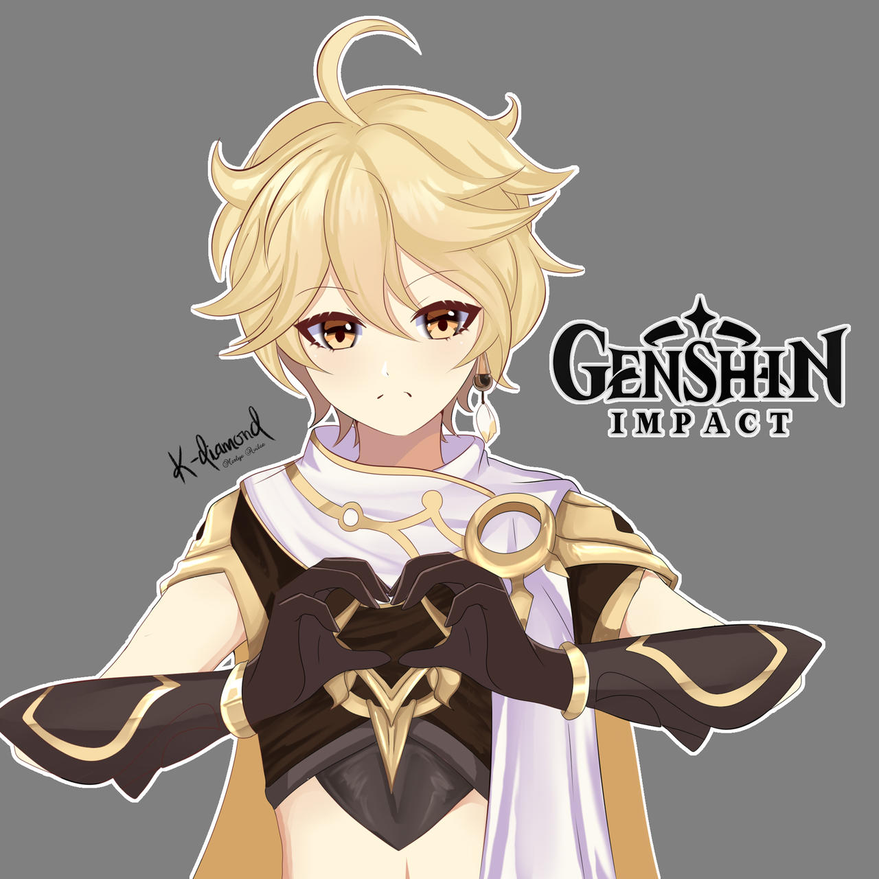The Traveler Male Genshin Impact Fan Art By Ame Diamond On Deviantart The Traveler Male Genshin Impact Fan Art By Ame Diamond On Deviantart