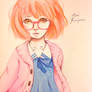 Mirai Kuriyama [semi realism fanart]